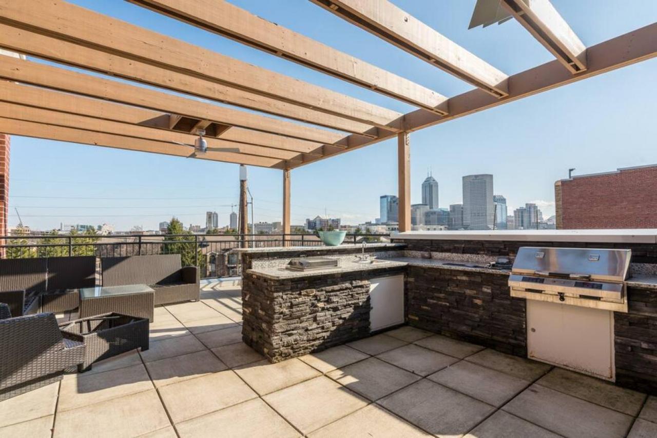 Downtown Indy Private Bedroom - Shared 인디애나폴리스 외부 사진